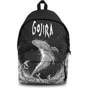 Gojira Woodblock Whale Mestni nahrbtnik Črna