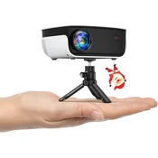 HOPVISION Mini Beamer - Prijenosni projektor, 7500L, Full HD 1080P, 4K podrška
