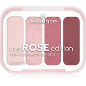 essence The Rose Edition paleta senčil za oči mini 3.6 g