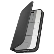 AVIZAR Folio etui za iPhone Air z držalom za kartice in funkcijo stojala, Črna, (5000189379)