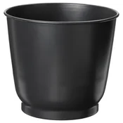 BROKTRAST Cvetlični lonec, notranji/zunanji/temno siva, 19 cm