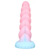 OgazR - svetleči samorog dildo 22cm (mavrični)