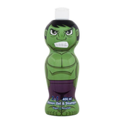 Marvel Avengers Hulk 2in1 Shower Gel & Shampoo gel za prhanje 400 ml za otroke
