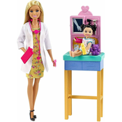 Mattel Barbie Profession Pediatrician Blonde Play set