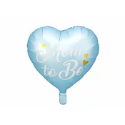 PartyDeco Baloni iz folije - Mom to be - modri