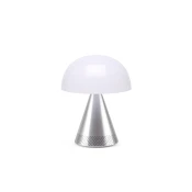 Lexon MINA L AUDIO prijenosna lampa s bluetooth zvučnikom SREBRNA