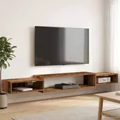 TV ormar za montažu na zid Zidna montaža Staro drvo