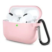 Silikonski ovitek Techsuit za AirPods Pro 1/2 - roza