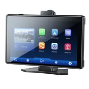 Automobilski multimedijalni sustav Yesido KM18 s 9 HD zaslonom, prednjom i zadnjom kamerom te bežicnim CarPlay/Android Auto/AirPlay – crni