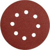 YATO Brusni papir 125 mm P40 z luknjami 5 kosov Velcro