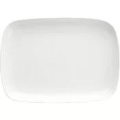 FORTESSA Plitev krožnik, kvadraten, dvignjen rob, dolžina: 360 mm, širina: 250 mm