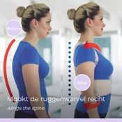Northix Perfect Posture Pro - opornica za hrbet - velikost XL