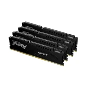 DDR5 128GB 5600MHz CL40 KIT (4x32GB) Kingston Fury Beast Black 1,25V Fury črna (KF556C40BBK4-128)