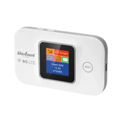 Rebel Rebel RB-0701 mobilni usmerjevalnik 4G, 2.4 GHz Wi-Fi, do 5h delovanja, bela