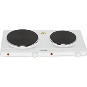 Severin DK 1042 - dvojna kuhalna plošča 2500 W/230 V, bela