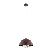 Argon 8444 - Lestenec na vrvici PIAVA 1xE14/7W/230V rjava