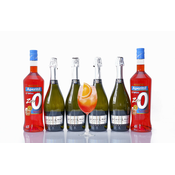 Bezalkoholni aperol set Aperitiv Zero 2 x 1000 ml