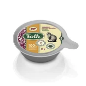 FOLK Mokra hrana za mačke - Sočna govedina iz Warmie, 85g