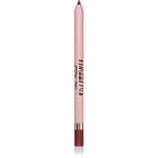 Too Faced Killer Liner 36 Hour Waterproof Gel Eyeliner Pencil vodoodporni gel svinčnik za oči za dolgoobstojen učinek odtenek Metallic Burgundy 1,2 g