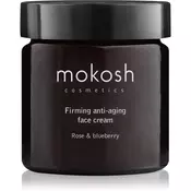 Mokosh Rose & Blueberry krema za učvrstitev obraza proti staranju 60 ml