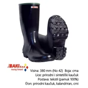 Tigar 70200 cizma visoka crna 39 ( 67015414 )