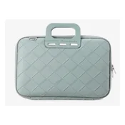 Bombata Torba za laptop Intrecciato, 13-14, Svetlozelena