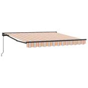Vidaxl Okvir tende Modra in Oranžna 350 x 250 cm