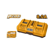 INGCO FCLI2082 PUNJAC ZA DVE BATERIJE 4AH+4AH