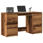 Pisaci stol staro drvo 140x50x77 cm konstruirano drvo