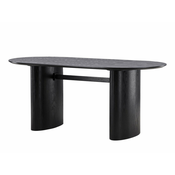Miza Dallas 3885 (Črna) Črna, 75x90x180cm, MDF plošča, MDF plošča