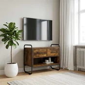 vidaXL TV omarica 60 x 30 x 50 cm Dimljen hrast Inženirski les
