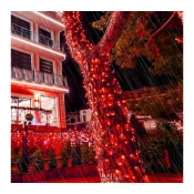 springos 500 LED LUČK ZA BOŽIČNO JELKO, ZUNANJE/NOTRANJE, SVETLOBNA GIRLANDA, 34,5 m, RDEČA, (21638689)