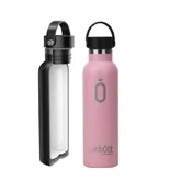Runbott termo steklenica za vodo 600ml-roza