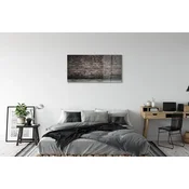 tulup.si Slika na akrilnem steklu Vintage zid 120x60 cm 4 obešalnika
