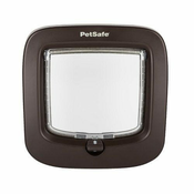 PetSafe Ročna vrata za mačke in pse DeLuxe rjava