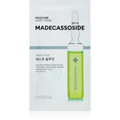 MISSHA Mascure Madecassoside pomirjujoča maska za obraz 28 ml