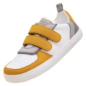Muris čevelj nizek 687368 Petra Junior barefoot U white/mustard 31