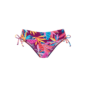 BUFFALO Bikini hlačke neonsko modra/temno rumena/jagoda/svetlo roza