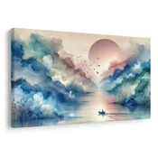 Slika jutranji odhod - 40x30