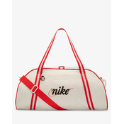 Nike W GYM CLUB - RETRO, torba, bež DH6863