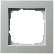 GIRA KROVNI OKVIR GIRA E2 021125, 1 ODPRTINA, BARVA ALUMINIJA