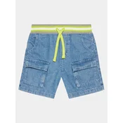 United Colors Of Benetton Kratke hlače iz tkanine 4AD7G901O Modra Regular Fit