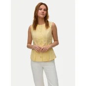 Vero Moda Telovnik Selma 10345675 Rumena Regular Fit