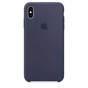 Ovitek za Apple iPhone XS MAX, Silicone Case - modra