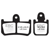 Klocki hamulcowe EBC GPFAX442/4HH torowe/profesjonalne (kpl. na 1 tarcze)