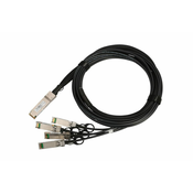 slomart extralink qsfp+ dac | kabel qsfp+ | dac, 40gbps do 4x 10gbps 3m, 30awg