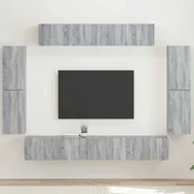 TV ormar 8 pcs Siva Sonoma