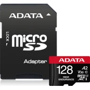 Adata High Endurance/Micro SD/128GB/UHS-I U3/Class 10/+ Adaptér