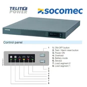 Socomec UPS NeTYS PR NET1500-PR-1U 1500VA / 1000W ( 2882 )