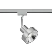 Trio Lighting Tirna cev DUOline 780701, O 11 cm, nikelj, dvofazna, GU10 - Dnevna soba/jedilnica - Sodobni - mat nikelj - Kovina